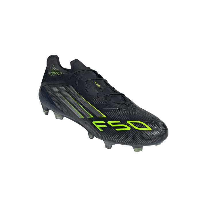 F50 Elite FG - Core Black/Iron Met./Lucid Lemon