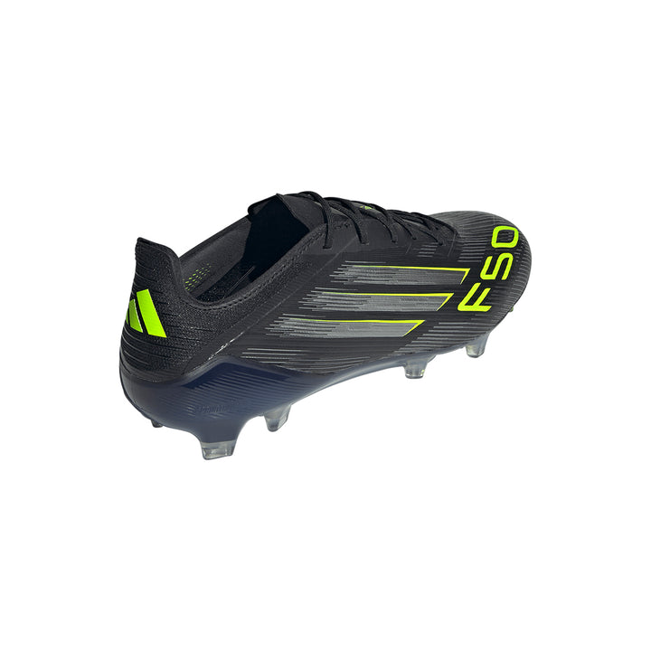 F50 Elite FG - Core Black/Iron Met./Lucid Lemon