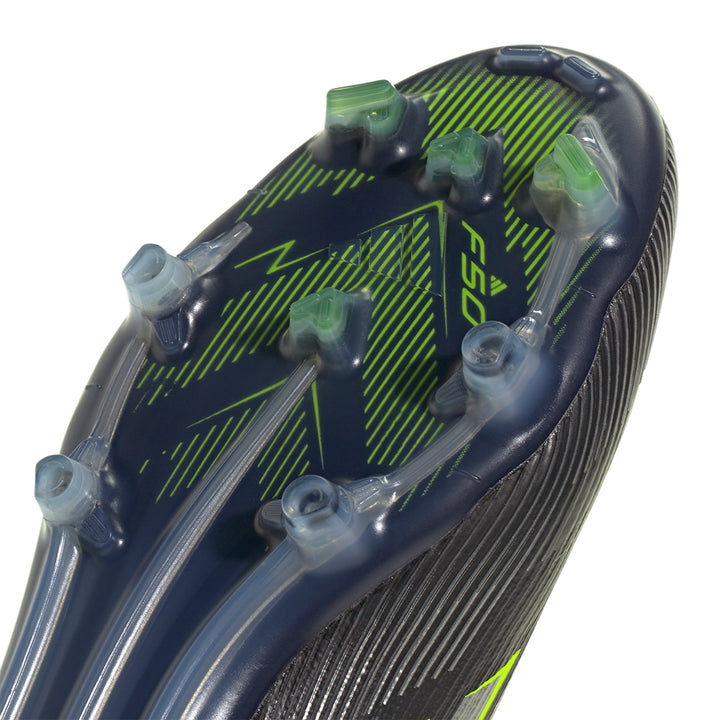 F50 Elite FG - Core Black/Iron Met./Lucid Lemon