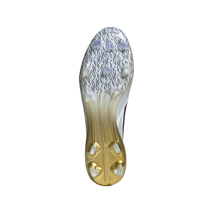 F50 Elite FG - Ftwr White/Core Black/Gold Met.