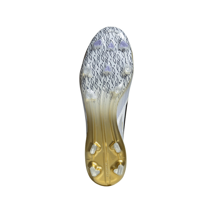 F50 Elite Ll FG - Ftwr White/Core Black/Gold Met.