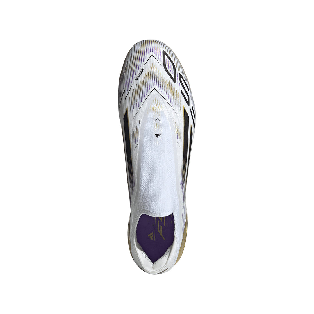 F50 Elite Ll FG - Ftwr White/Core Black/Gold Met.
