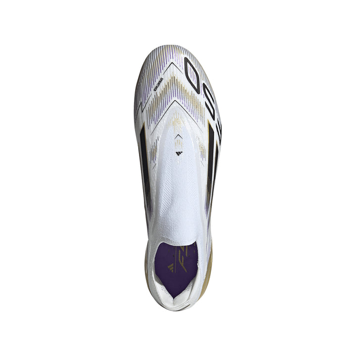 F50 Elite Ll FG - Ftwr White/Core Black/Gold Met.
