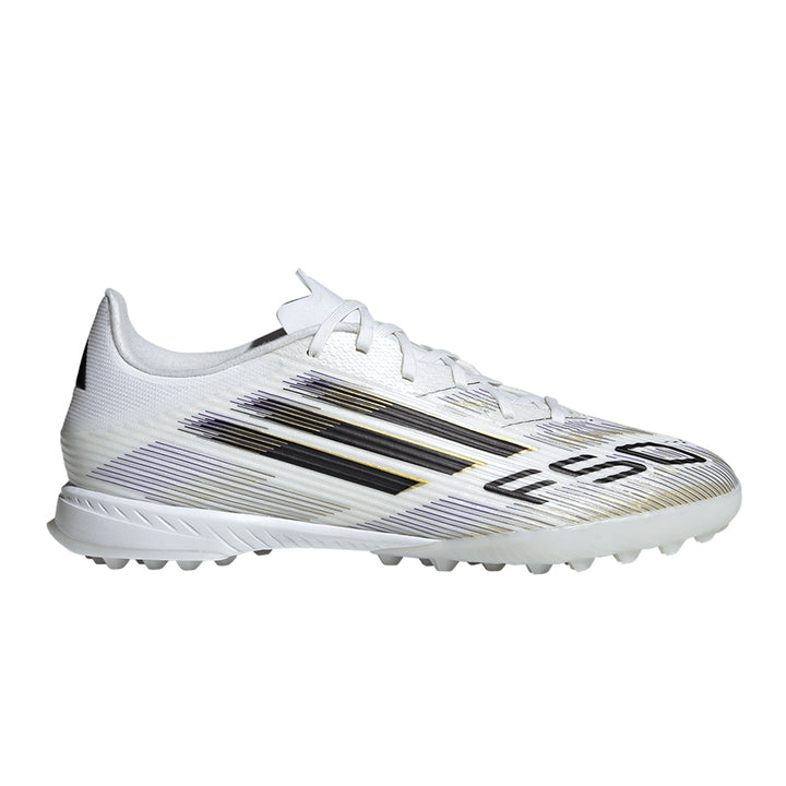 F50 League TF - Ftwr White/Core Black/Gold Met.
