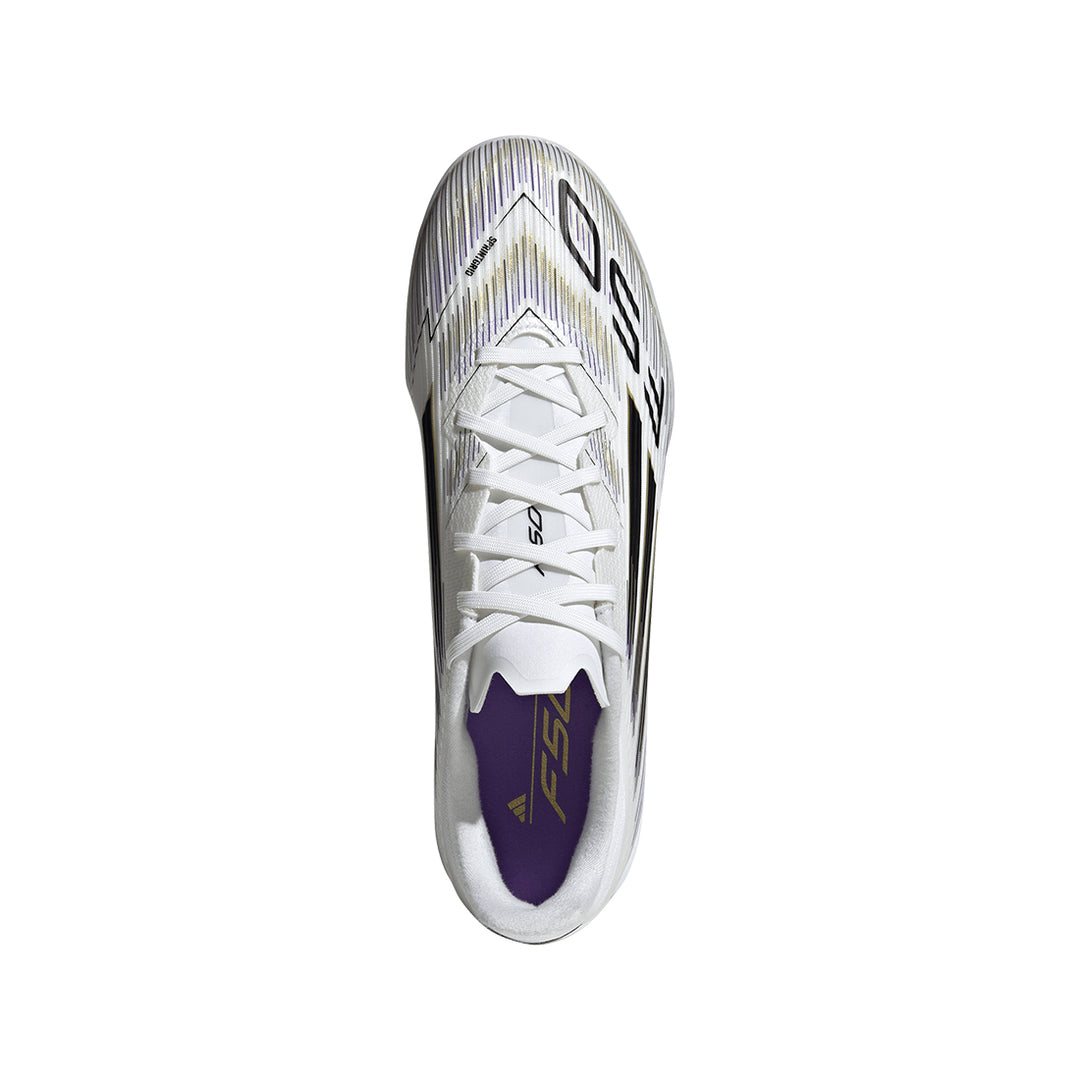 F50 League TF - Ftwr White/Core Black/Gold Met.