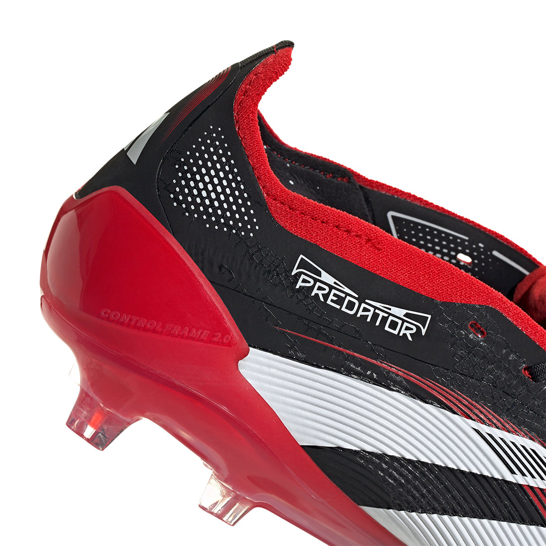 Predator Elite Ft FG Bwr - Core Black/Ftwr White/Vivid Red