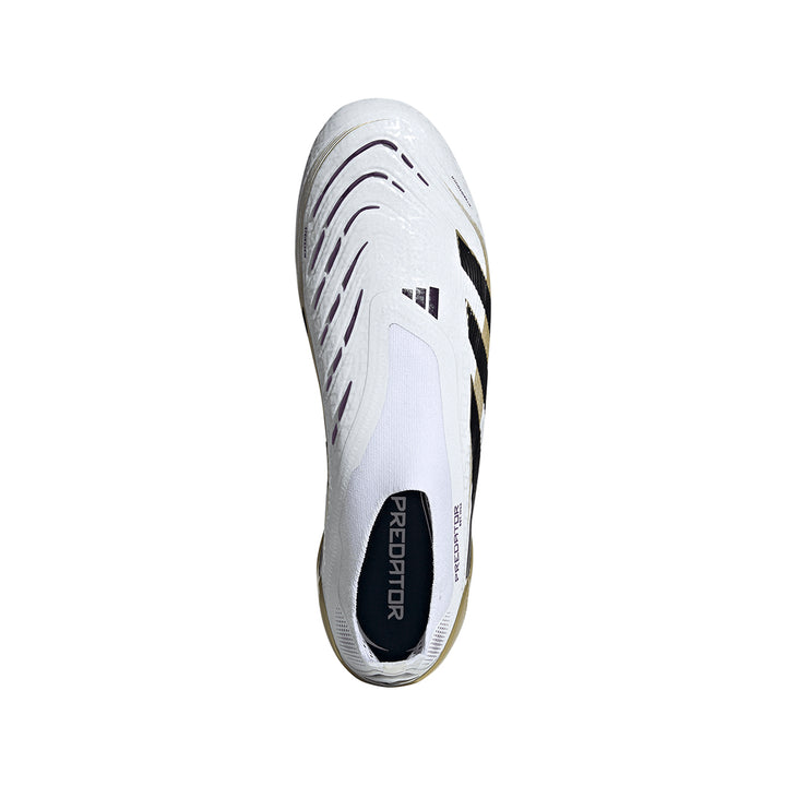Predator Elite Ll FG - Ftwr White/Core Black/Gold Met.