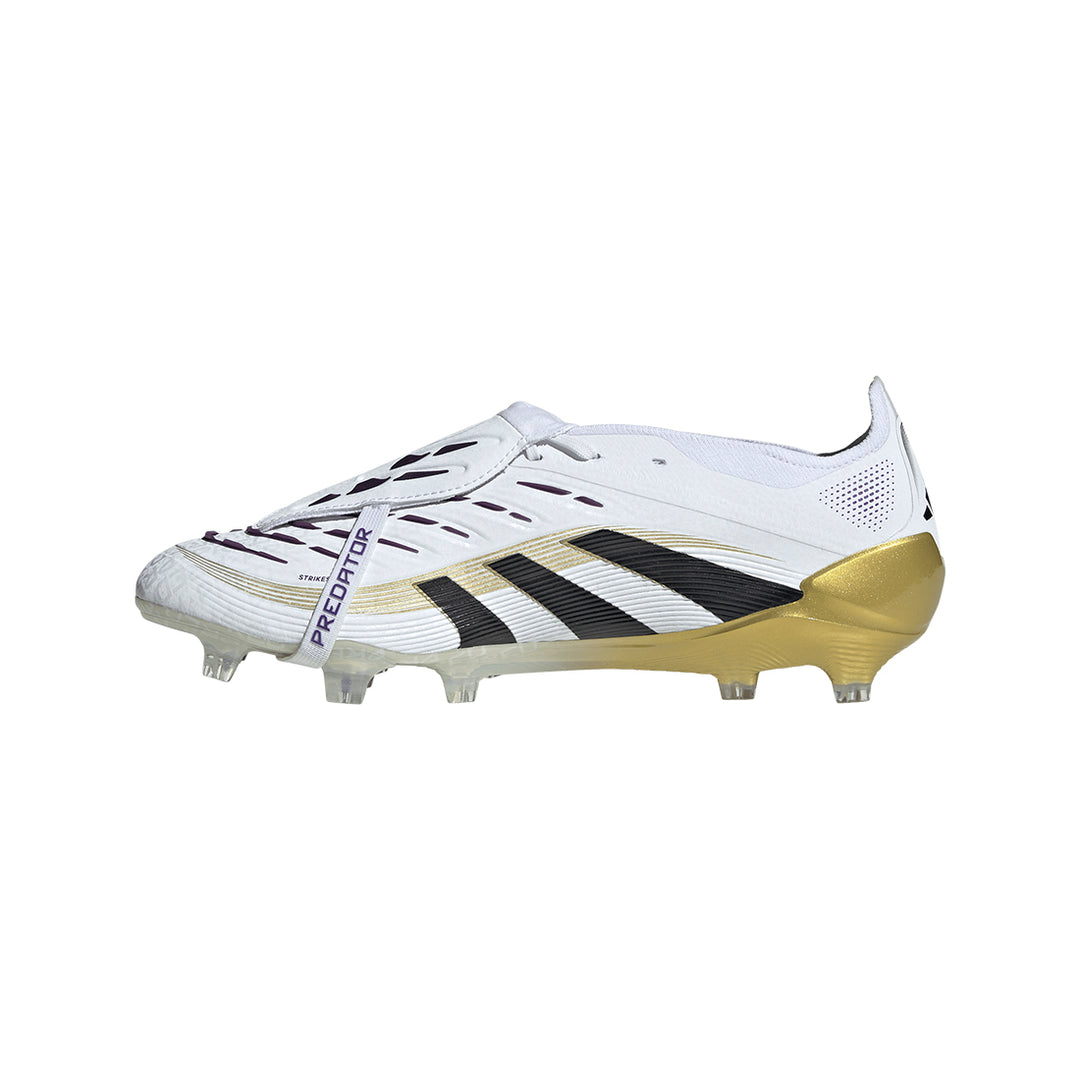 Predator Elite Ft FG - Ftwr White/Core Black/Gold Met.