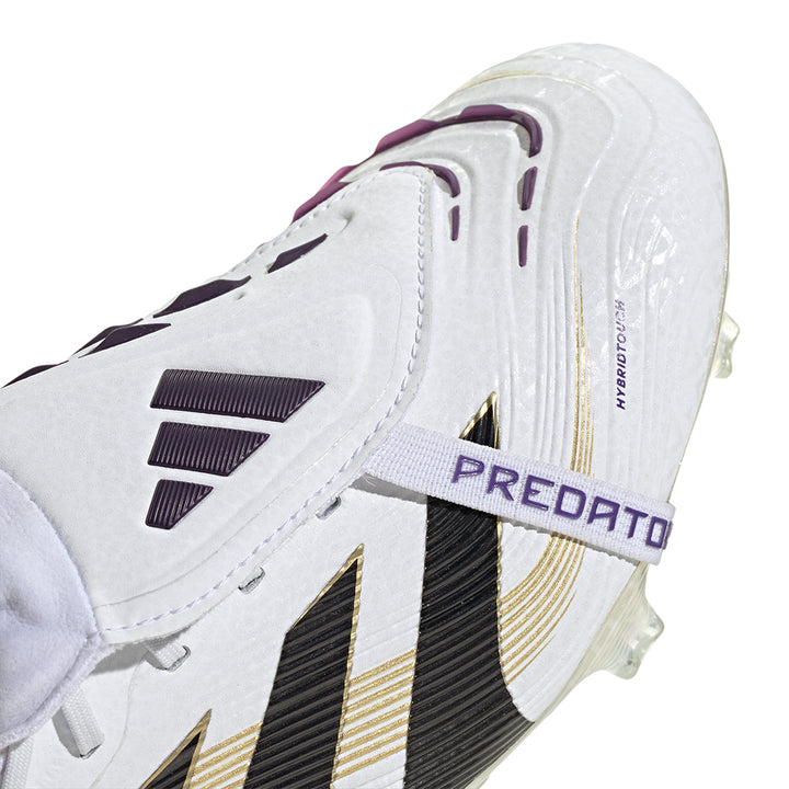 Predator Elite Ft FG - Ftwr White/Core Black/Gold Met.
