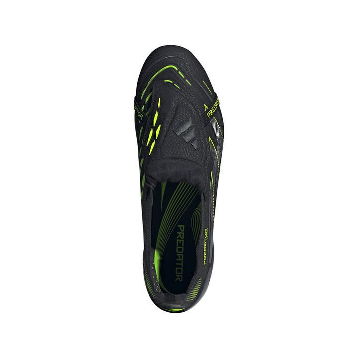 Predator Elite Ft FG - Core Black/Carbon/Lucid Lemon