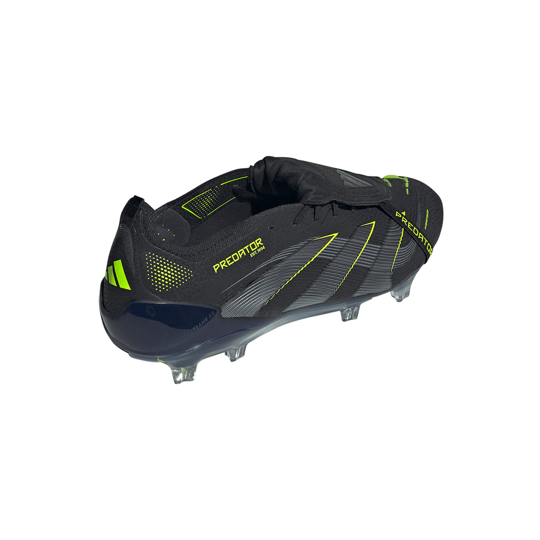 Predator Elite Ft FG - Core Black/Carbon/Lucid Lemon