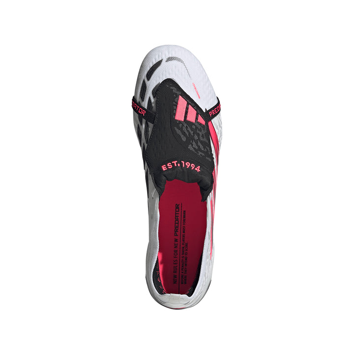 Predator Elite Fold Over Tongue FG - White / Solar Turbo / Core Black