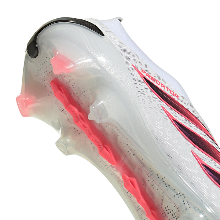 Predator Elite Lace Less FG - White / Solar Turbo / Core Black