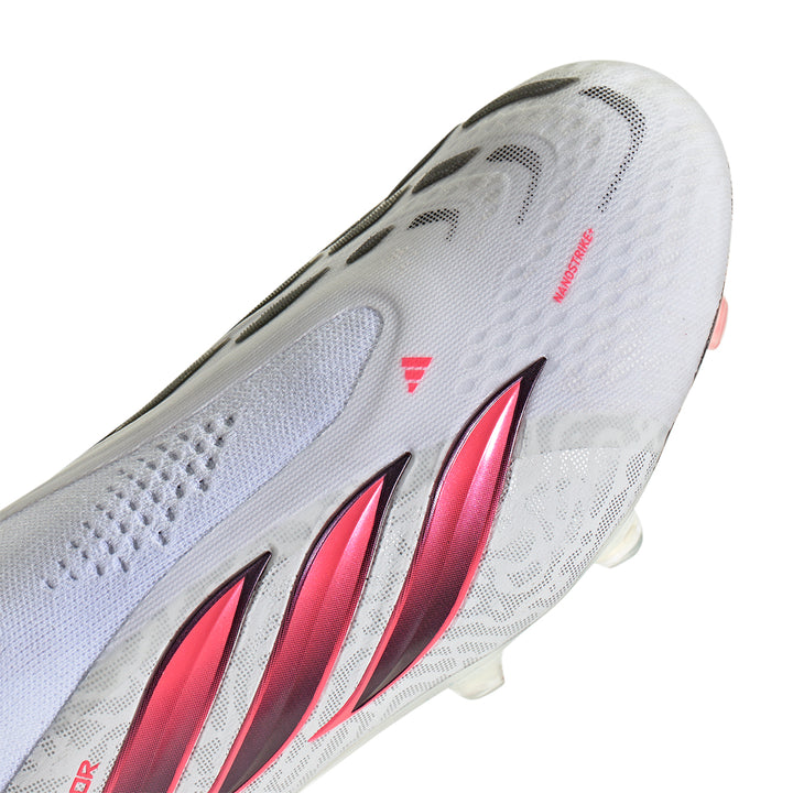 Predator Elite Lace Less FG - White / Solar Turbo / Core Black