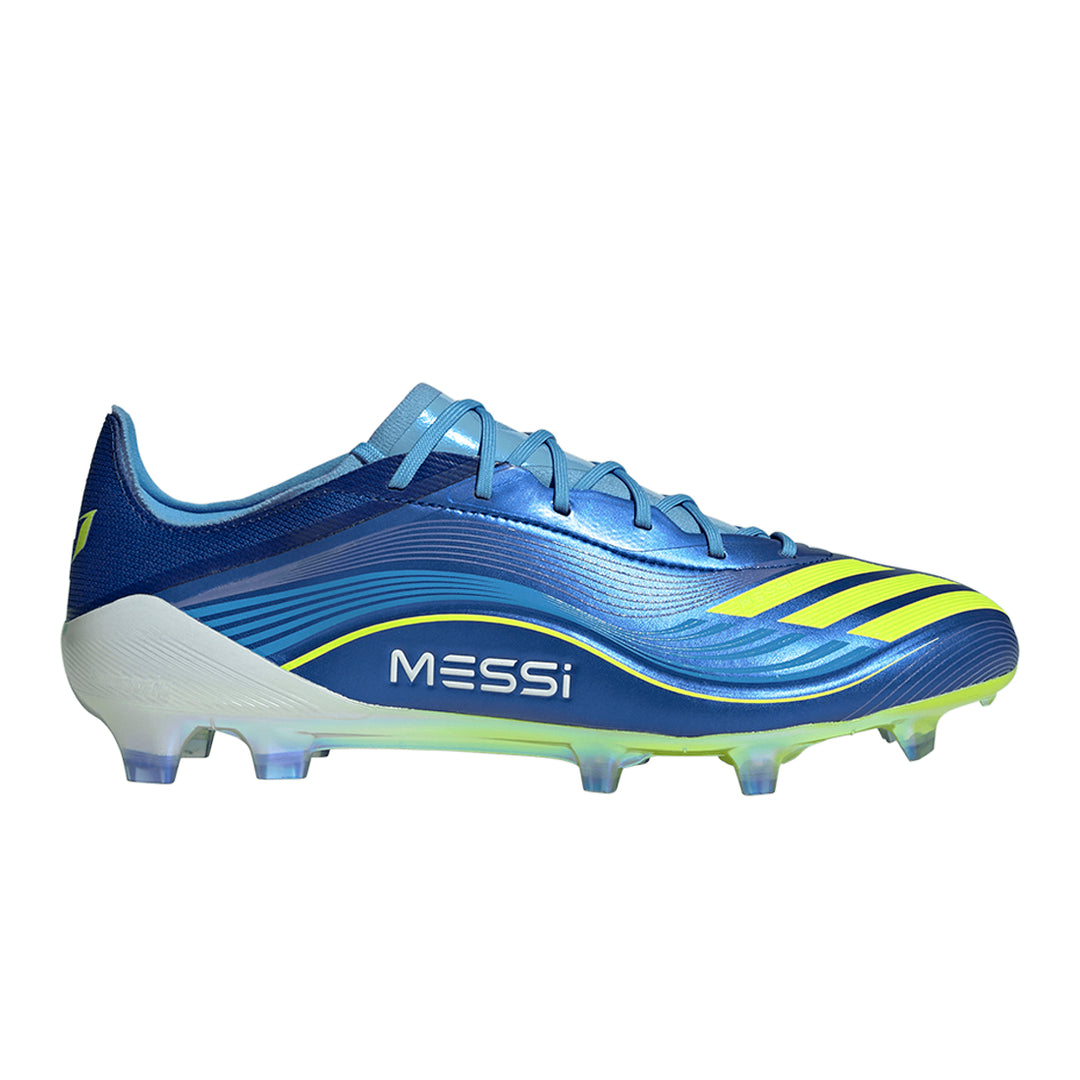 F50 Messi Elite FG - Team Royal Blue/Solar Yellow/Semi Blue Burst
