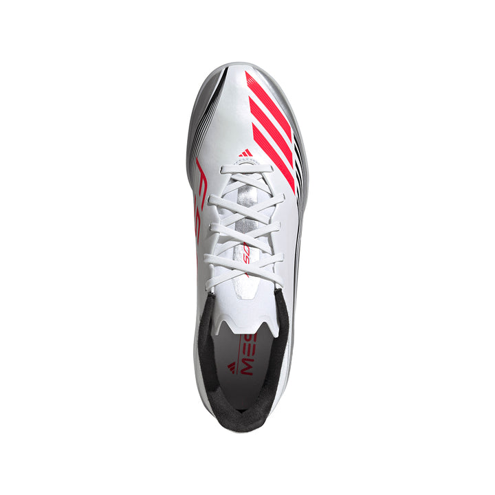 F50 Messi League TF -  White/Lucid Red/Silver Met.