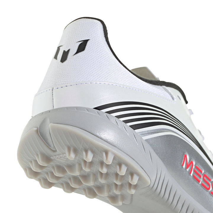 F50 Messi League TF -  White/Lucid Red/Silver Met.
