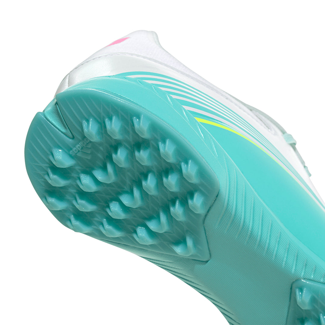 F50 Messi League TF - Ftwr White/Lucid Pink/Flash Aqua