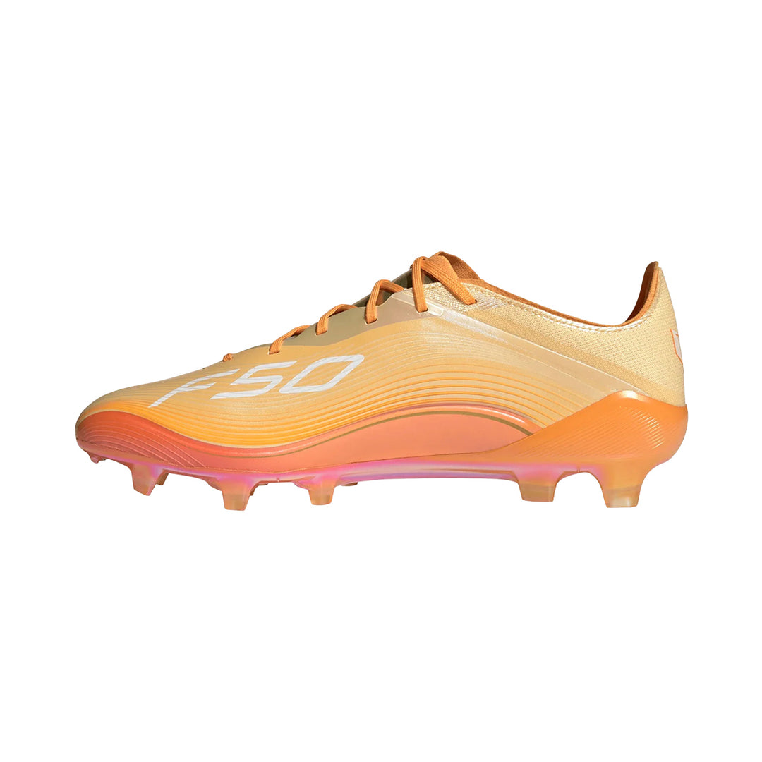 F50 Messi Elite FG - Ice Tangerine/Gold Met./Pure Tangerine