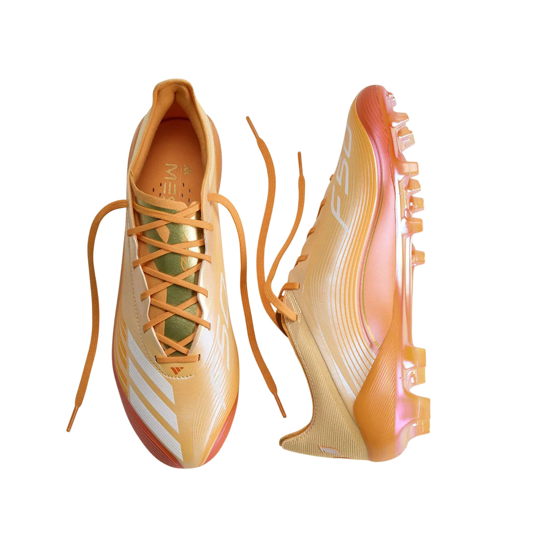 F50 Messi Elite FG - Ice Tangerine/Gold Met./Pure Tangerine