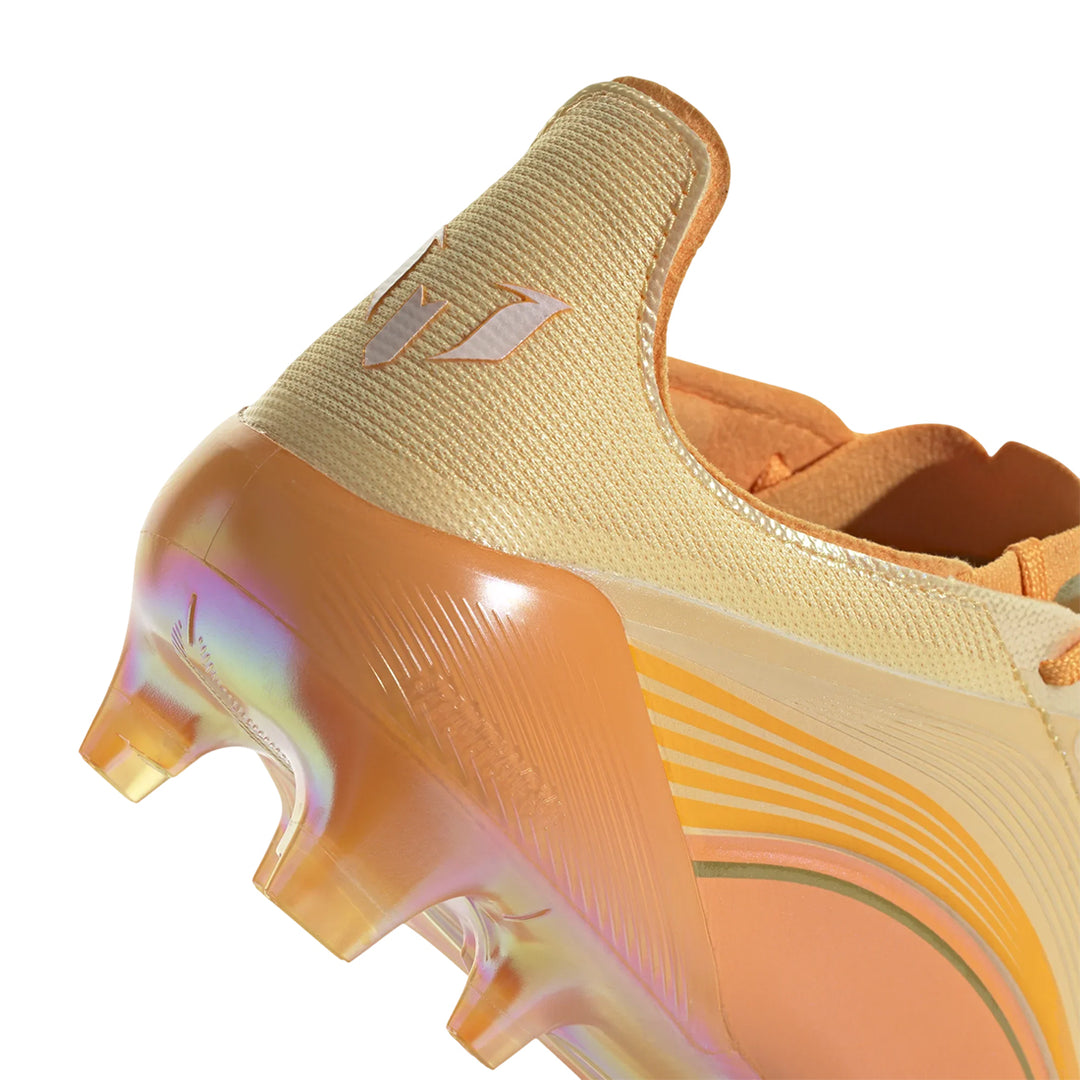 F50 Messi Elite FG - Ice Tangerine/Gold Met./Pure Tangerine
