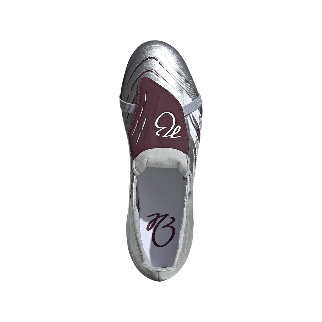 Predator League Ft FG/Mg Jb - Silver Met./Legacy Burgundy/Maroon