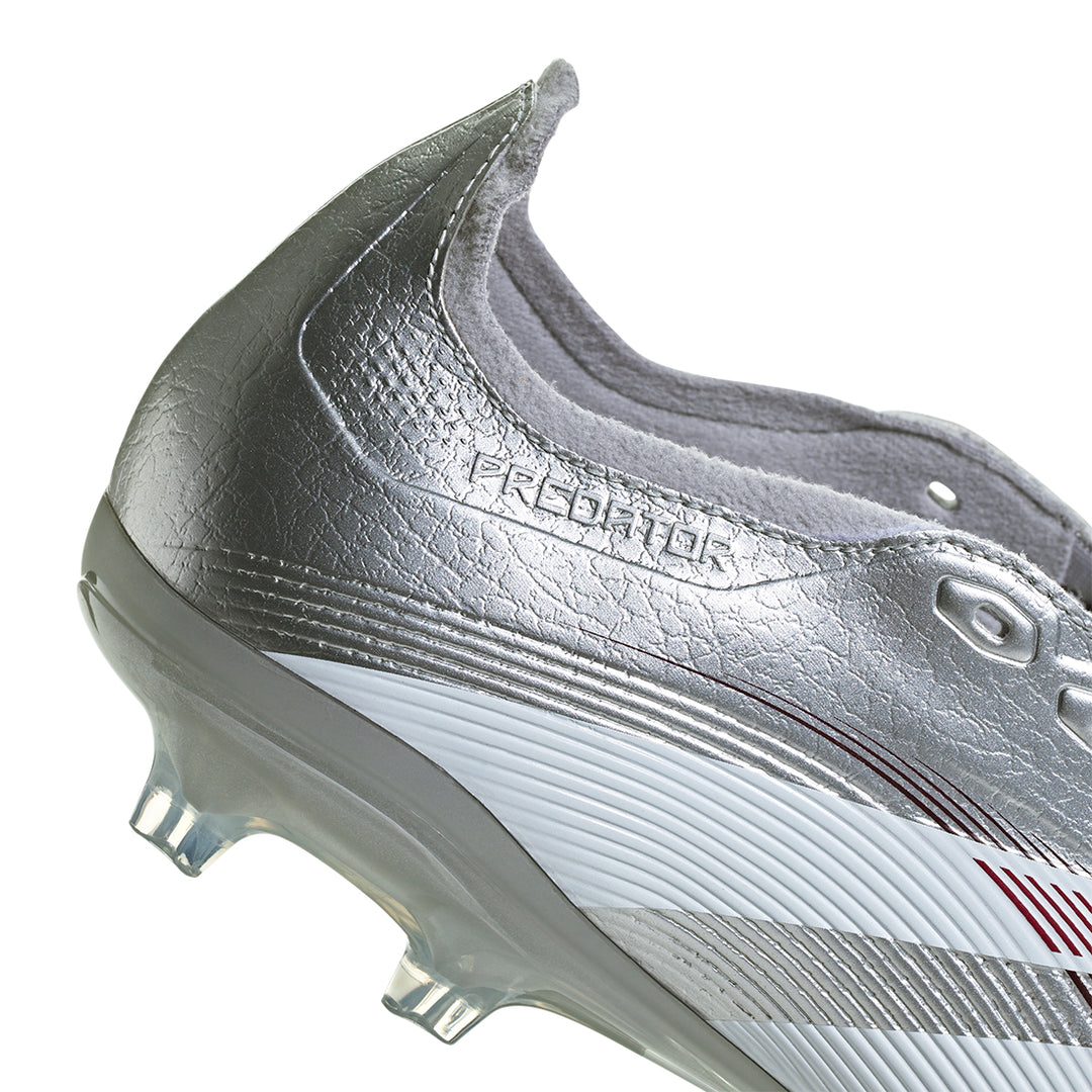 Predator League Ft FG/Mg Jb - Silver Met./Legacy Burgundy/Maroon