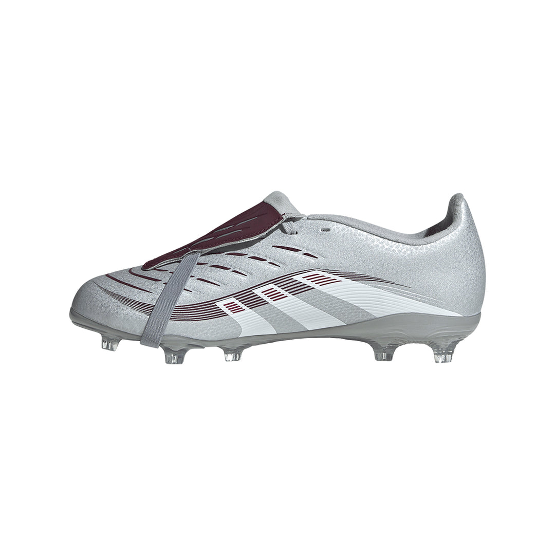 Predator League Ft FG J Jb - Silver Met./Legacy Burgundy/Maroon