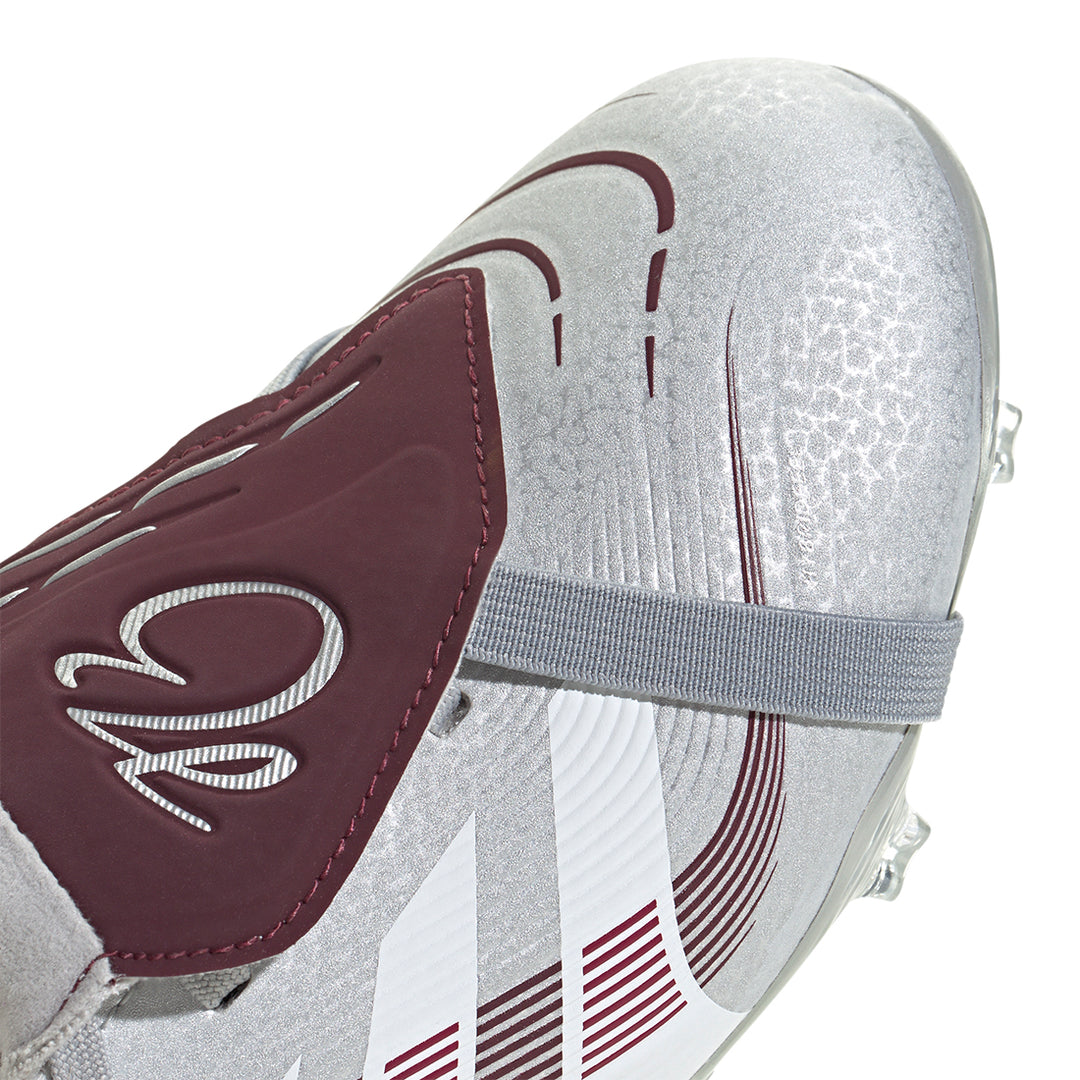 Predator League Ft FG J Jb - Silver Met./Legacy Burgundy/Maroon