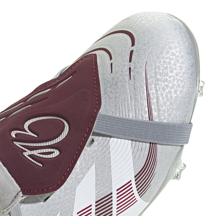 Predator League Ft FG J Jb - Silver Met./Legacy Burgundy/Maroon