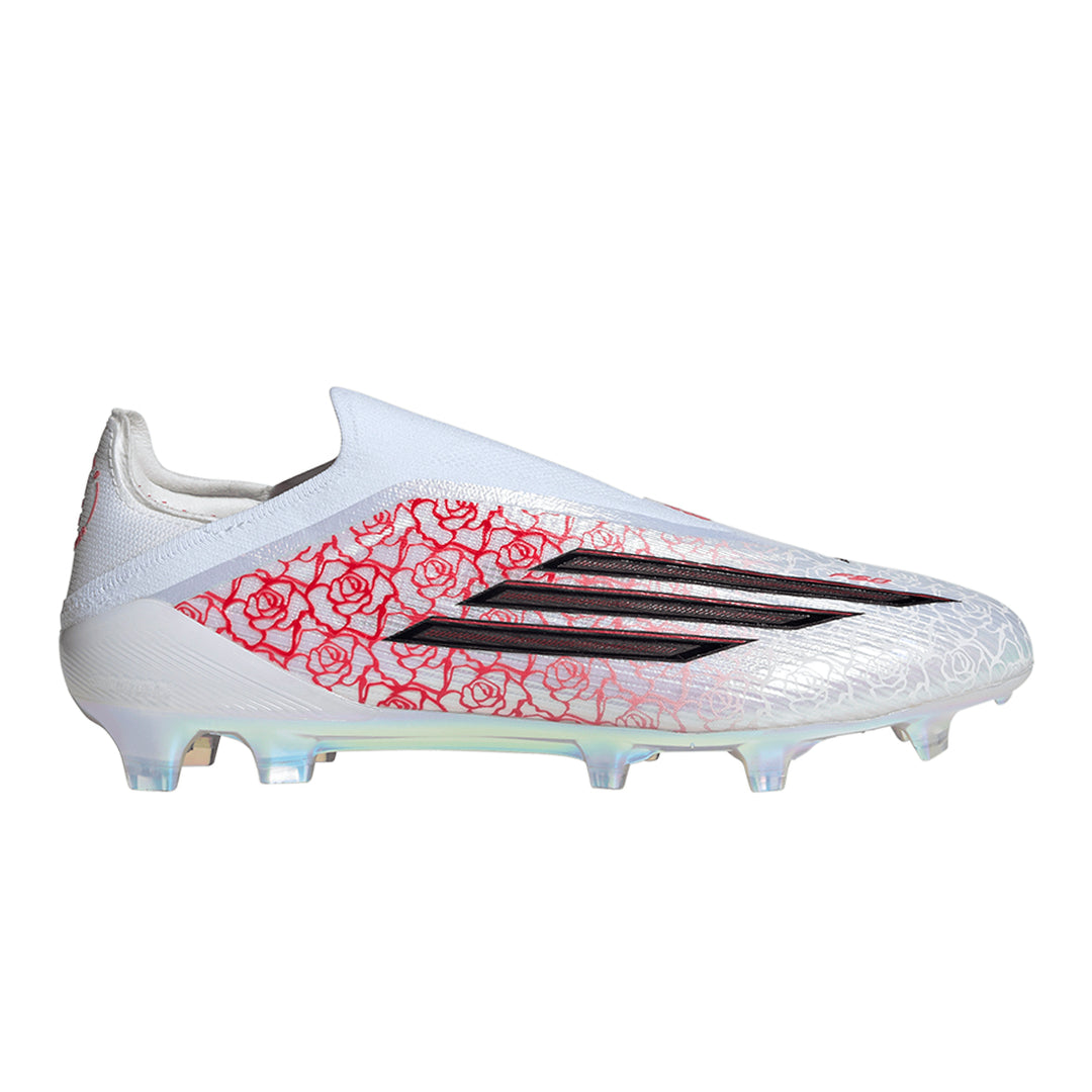 F50 Elite Laceless FG Lamine Yamal - Ftwr White/Core Black/Lucid Red