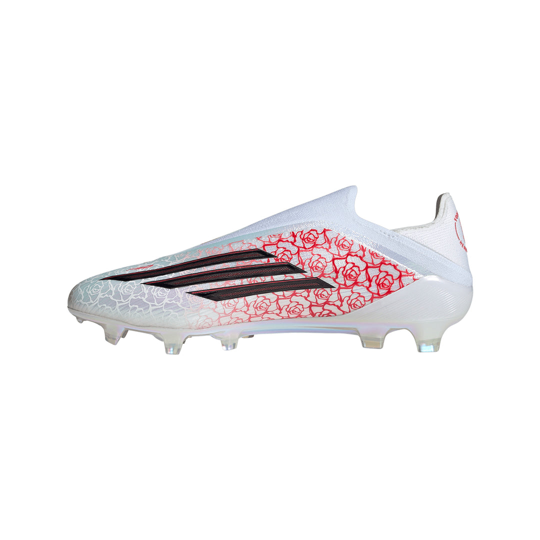F50 Elite Laceless FG Lamine Yamal - Ftwr White/Core Black/Lucid Red