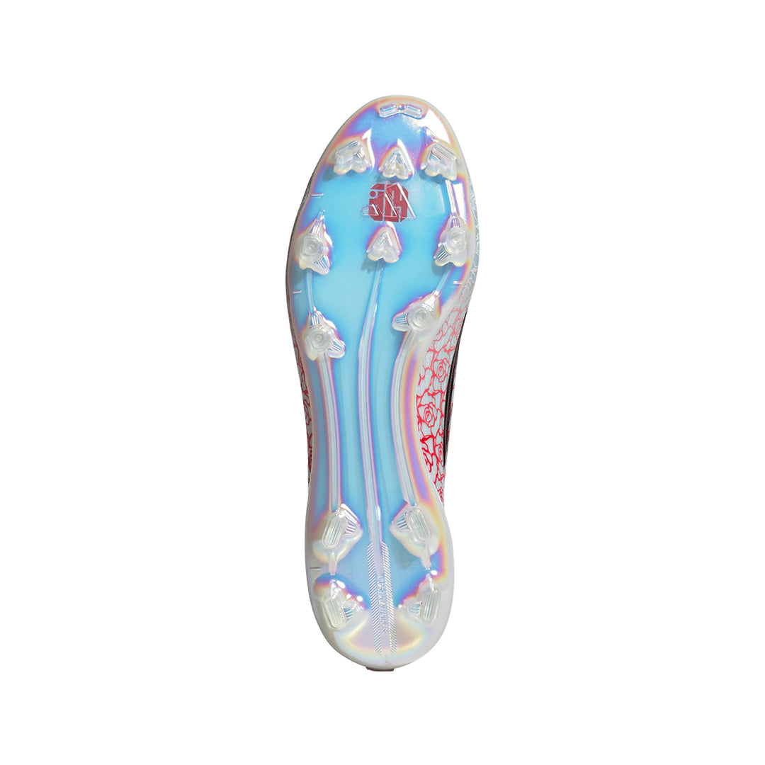 F50 Elite Laceless FG Lamine Yamal - Ftwr White/Core Black/Lucid Red