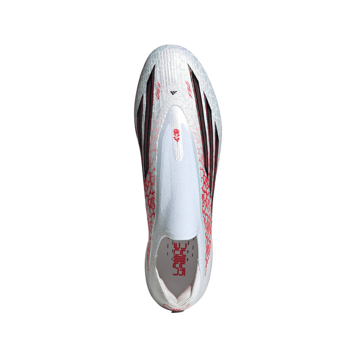 F50 Elite Laceless FG Lamine Yamal - Ftwr White/Core Black/Lucid Red