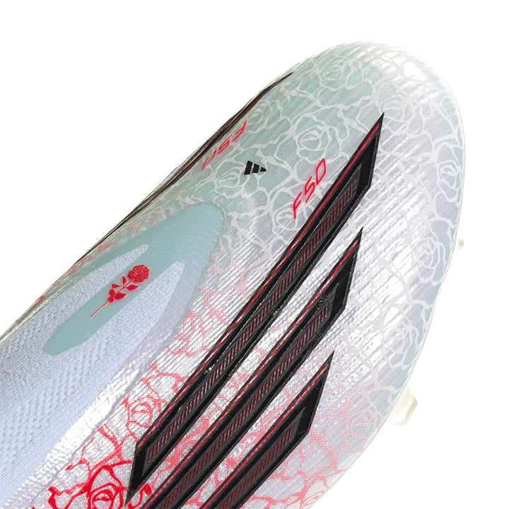 F50 Elite Laceless FG Lamine Yamal - Ftwr White/Core Black/Lucid Red