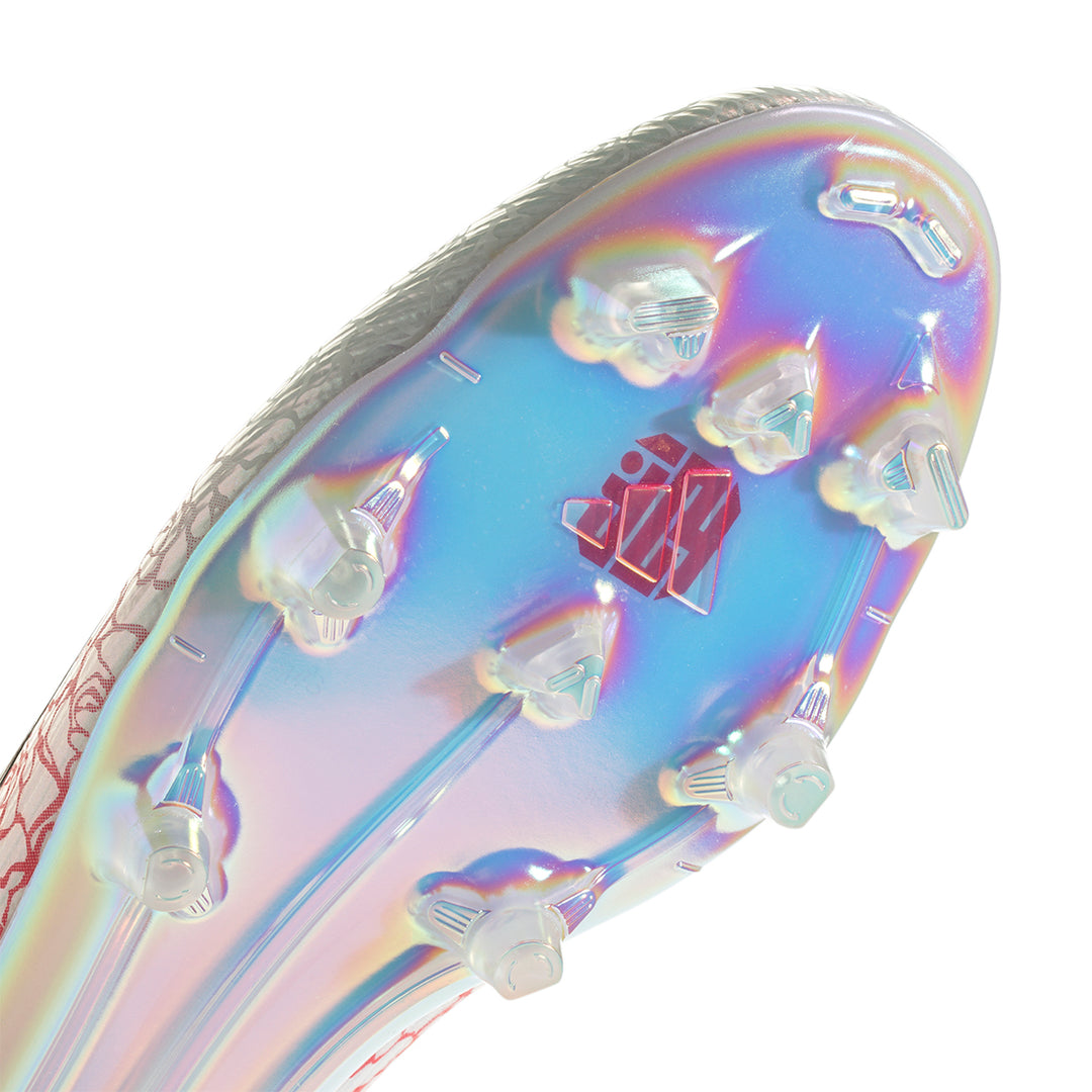 F50 Elite Laceless FG Lamine Yamal - Ftwr White/Core Black/Lucid Red