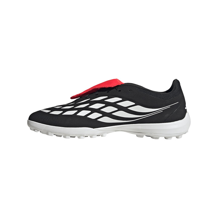 Predator League Fold Over Tongue TF - Core Black / Cloud White / Lucid Red