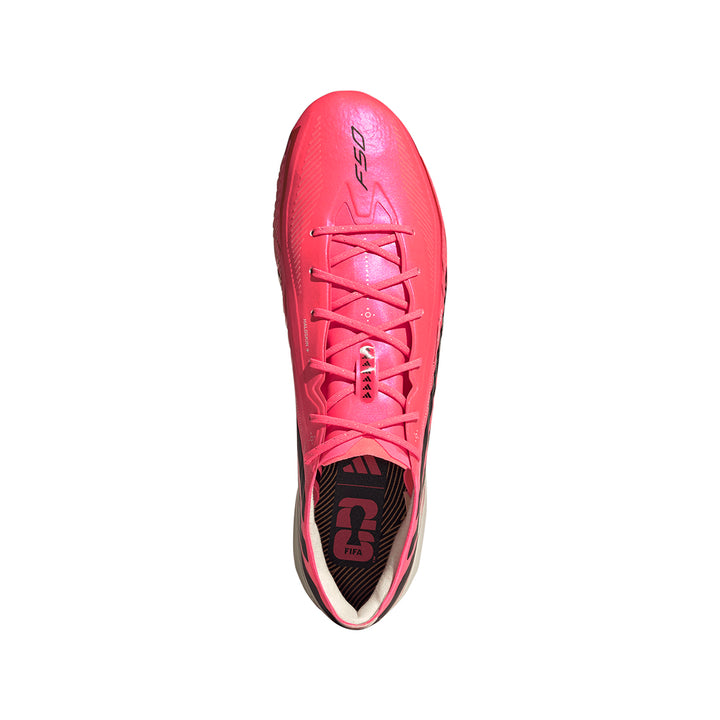 F50 Hyperfast Elite FG - Solar Turbo / Core Black / Gold Metallic