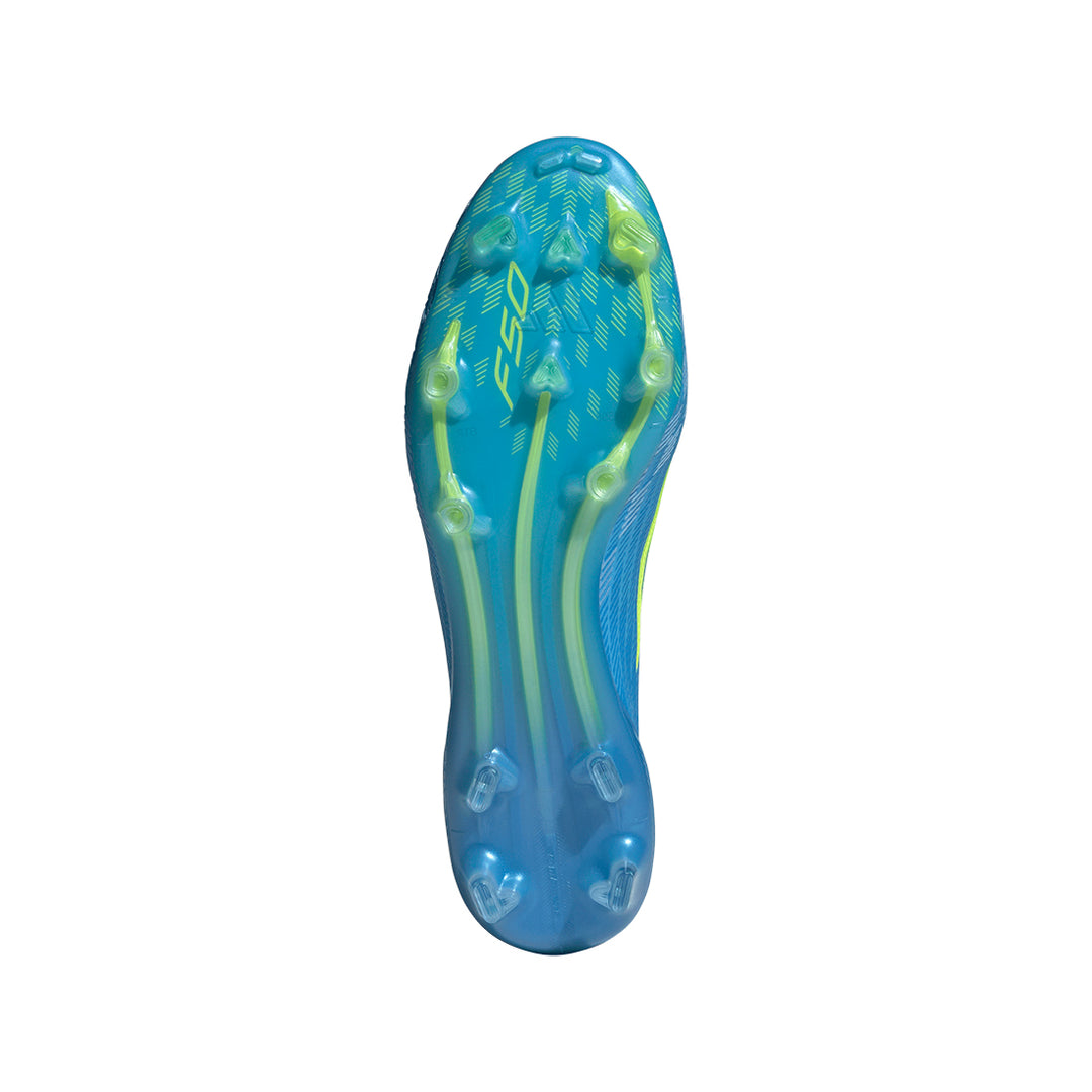 F50 Elite FG - Lucid Ray Blue / Team Solar Yellow 2 / Lucid Aquamarine