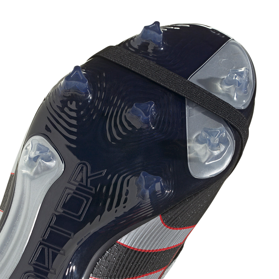 Predator League FT FG/MG BSR - Core Black/Silver Met./Vivid Red