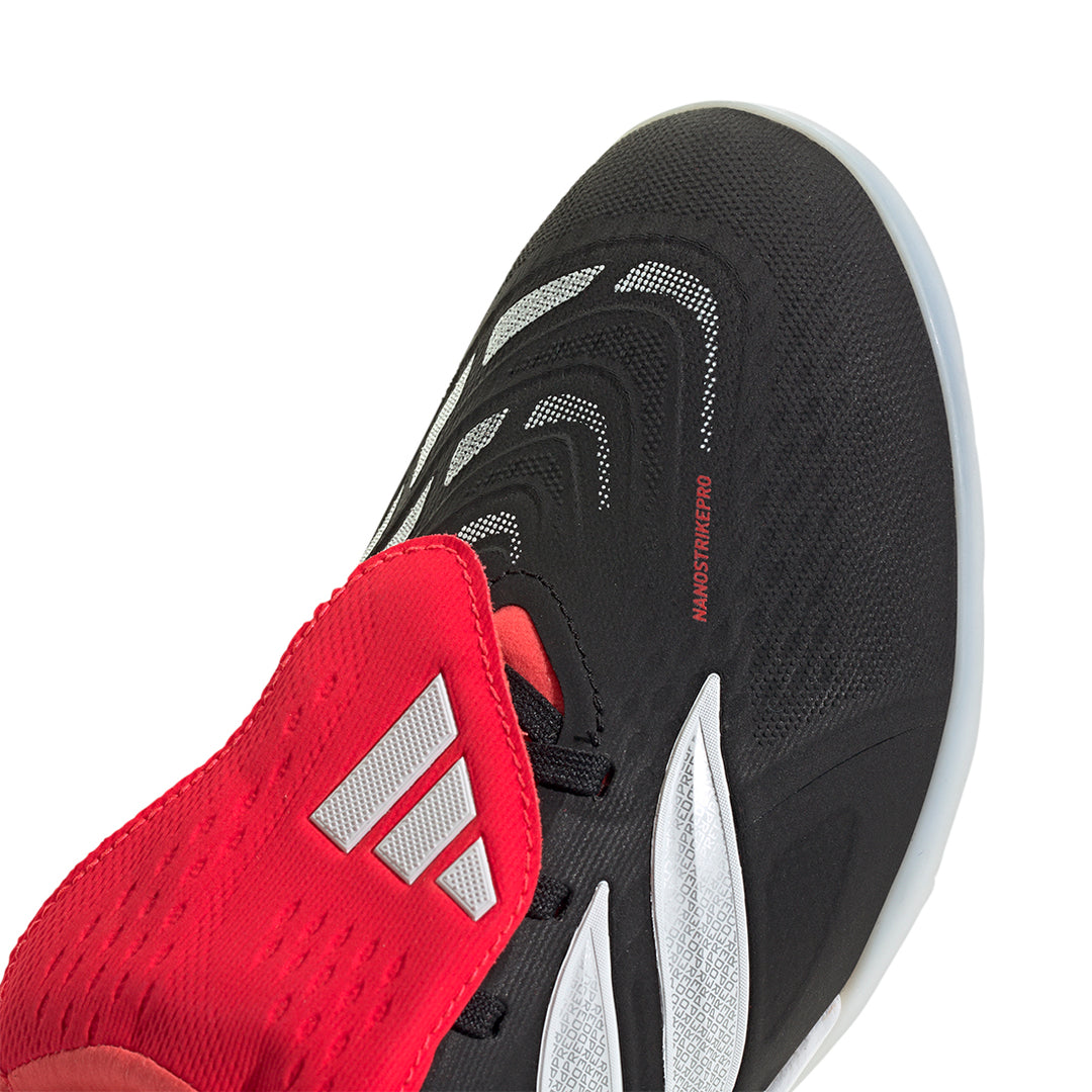 Predator Pro Fold Over Tongue TF - Core Black / Cloud White / Lucid Red