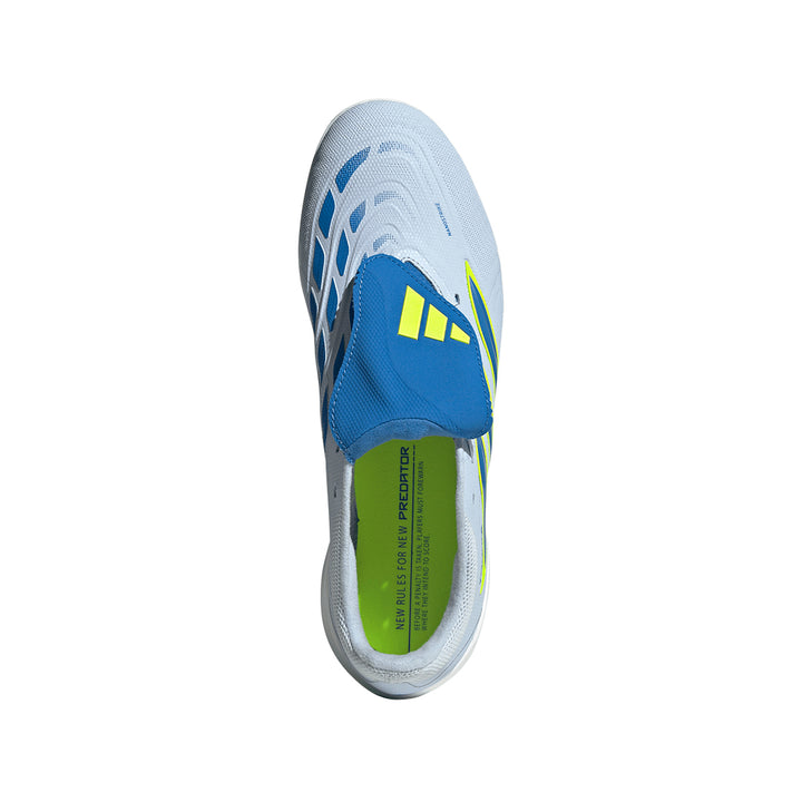 Predator League Fold Over Tongue TF - Crystal Sky / Ray Blue / Team Solar Yellow 2