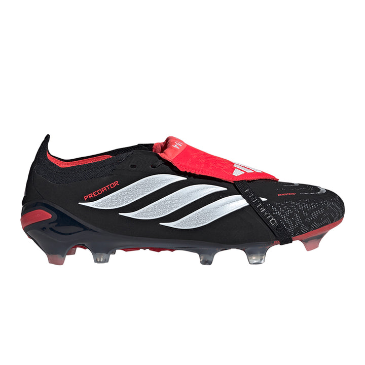 Predator Elite Fold Over Tongue FG - Core Black / Cloud White / Lucid Red