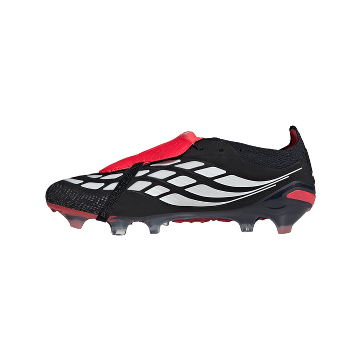 Predator Elite Fold Over Tongue FG - Core Black / Cloud White / Lucid Red