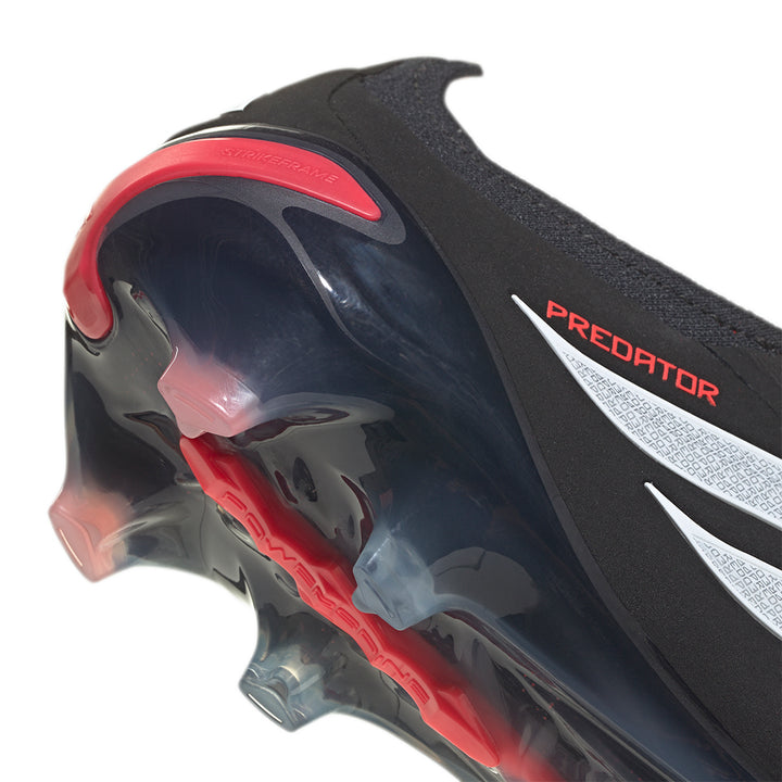 Predator Elite Fold Over Tongue FG - Core Black / Cloud White / Lucid Red