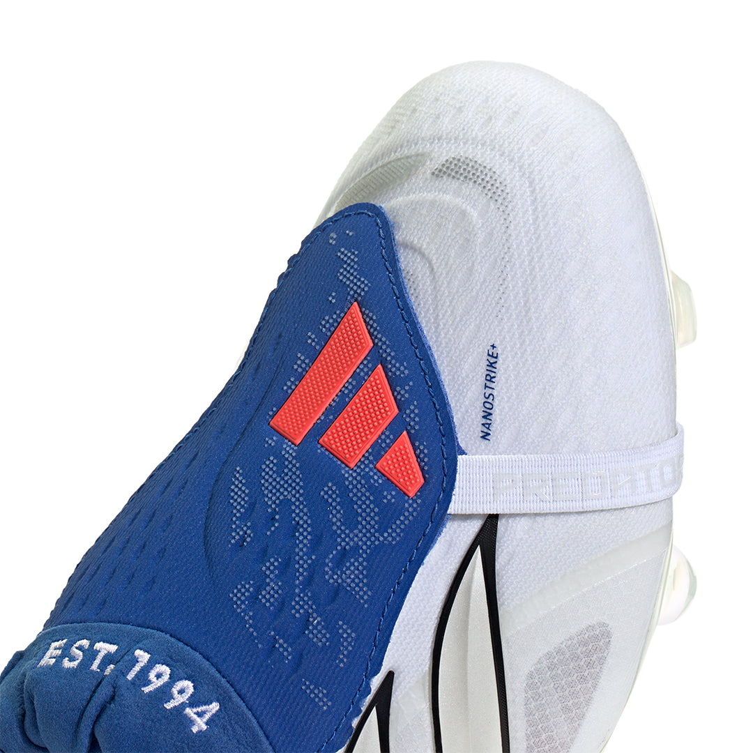 Predator Elite Ft FG - Ftwr White/Zero Met./Team Royal Blue