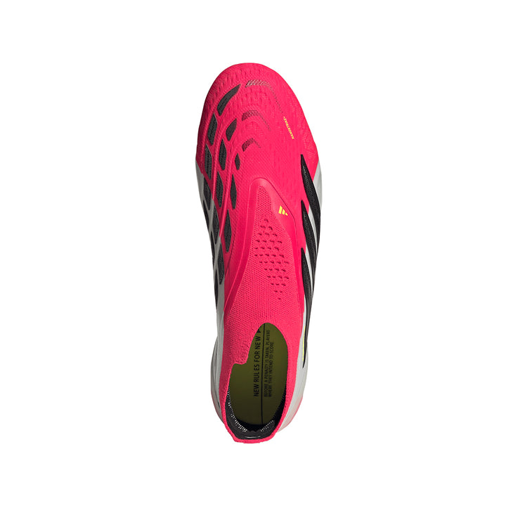 Predator Elite Laceless FG - Lucid Red/Core Black/Ftwr White