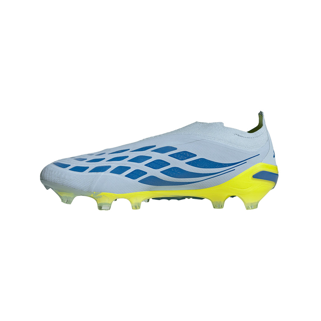 Predator Elite Laceless FG - Crystal Sky / Ray Blue / Team Solar Yellow 2