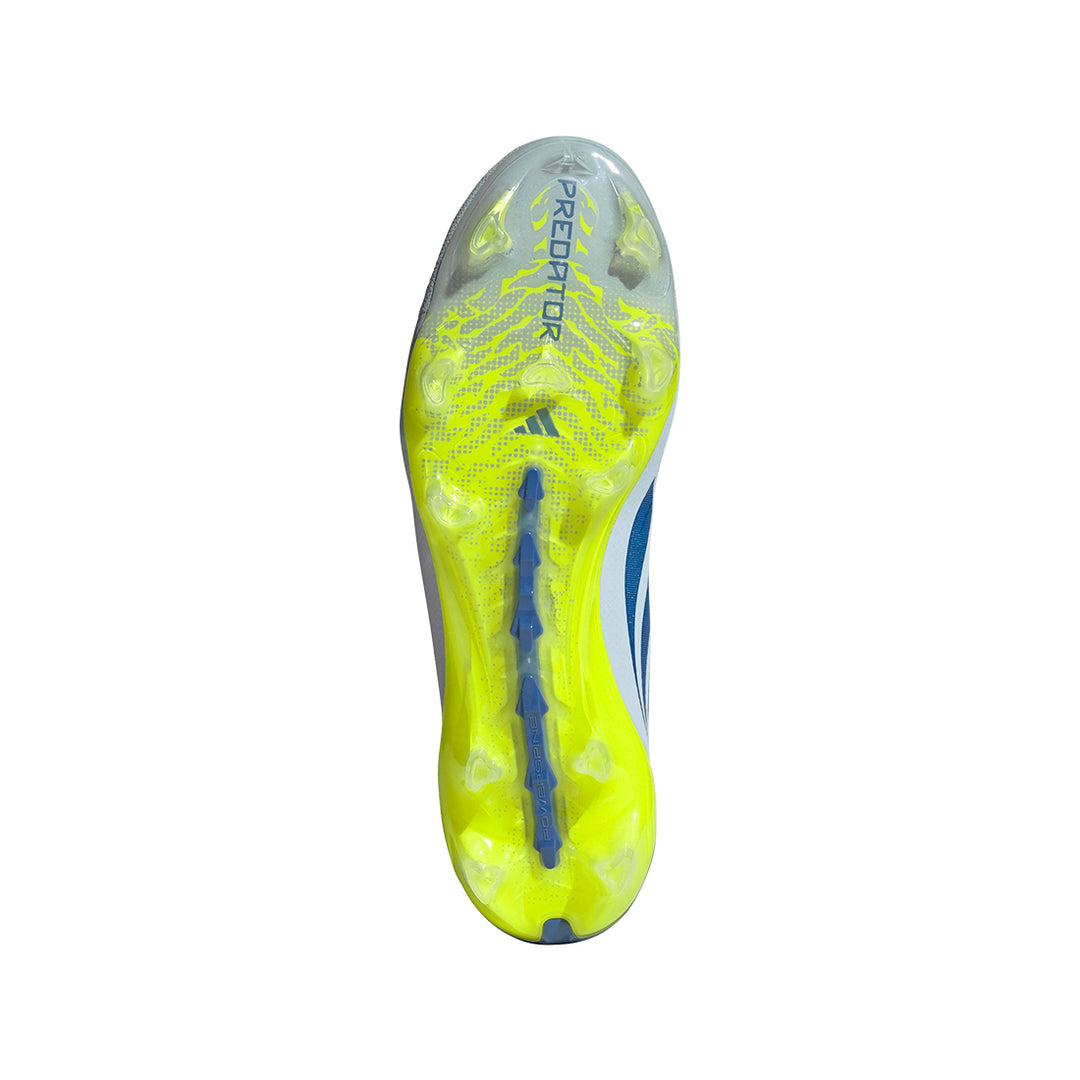 Predator Elite Laceless FG - Crystal Sky / Ray Blue / Team Solar Yellow 2