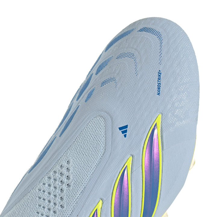 Predator Elite Laceless FG - Crystal Sky / Ray Blue / Team Solar Yellow 2